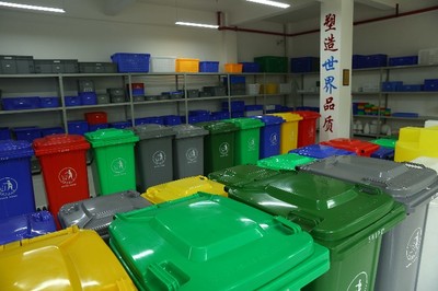 带轮物业垃圾桶-加厚环卫挂车垃圾桶揭盖挂车餐厨垃圾桶